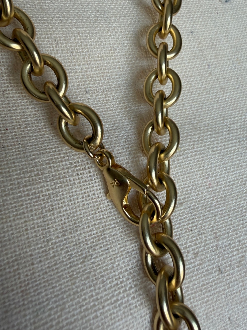 Roxanne Assoulin The Puffy Heart Necklace in Gold - Picture 2 of 7